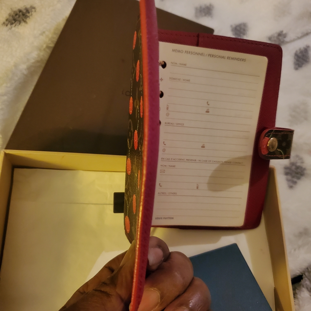 Authentic Louis Vuitton Monogram Cherry Agenda PM - Picture 10 of 17
